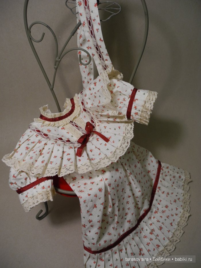 Платье в стиле Жюмо — Антикварные куклы Jumeau (Жюмо): Tete Jumeau (фото 8)