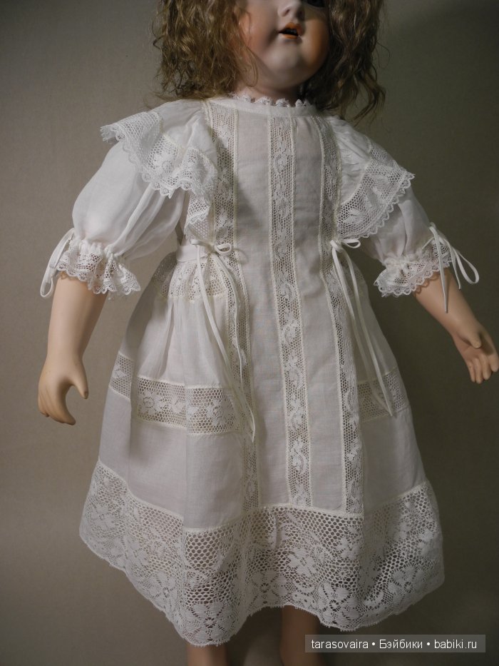 Девочка в белом | Бэйбики Девочка в белом — Одежда и обувь для кукол своими руками: фото (фото 7)