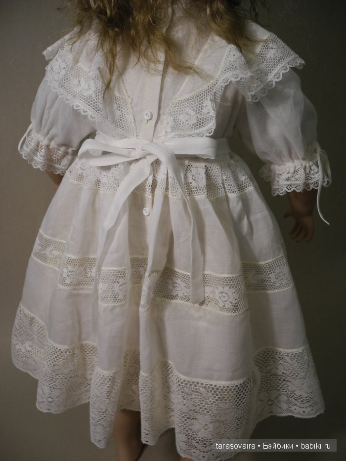 Девочка в белом | Бэйбики Девочка в белом — Одежда и обувь для кукол своими руками: фото (фото 5)