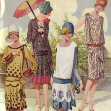 Мода 20-х в журналах и фотографиях.Идеи для вдохновения.