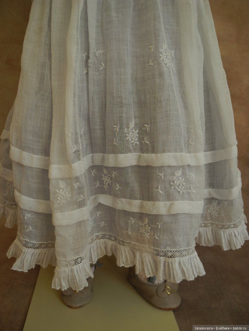 Очарованье белого платья — Редкие антикварные куклы и реплики: воск (фото 10)