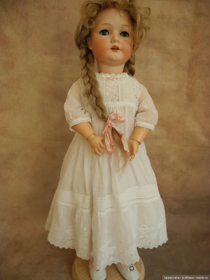 Очарованье белого платья — Редкие антикварные куклы и реплики: воск