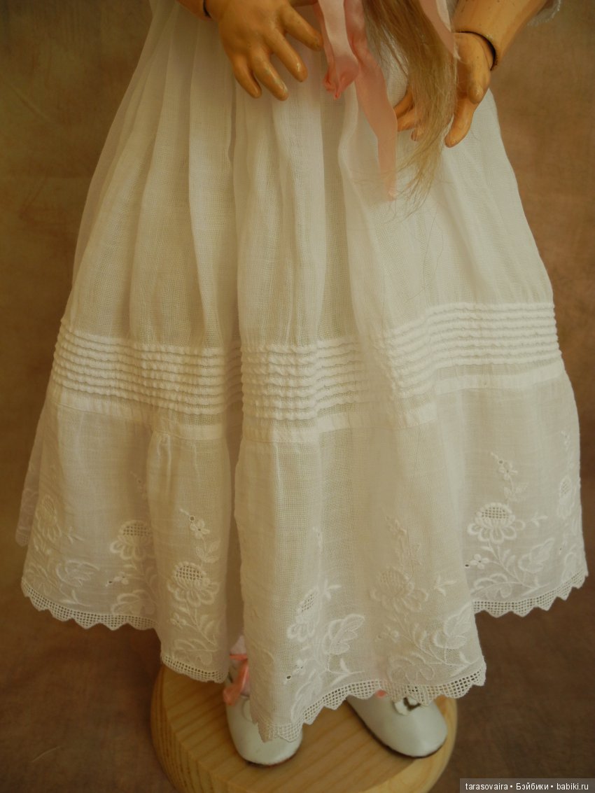 Очарованье белого платья — Редкие антикварные куклы и реплики: воск