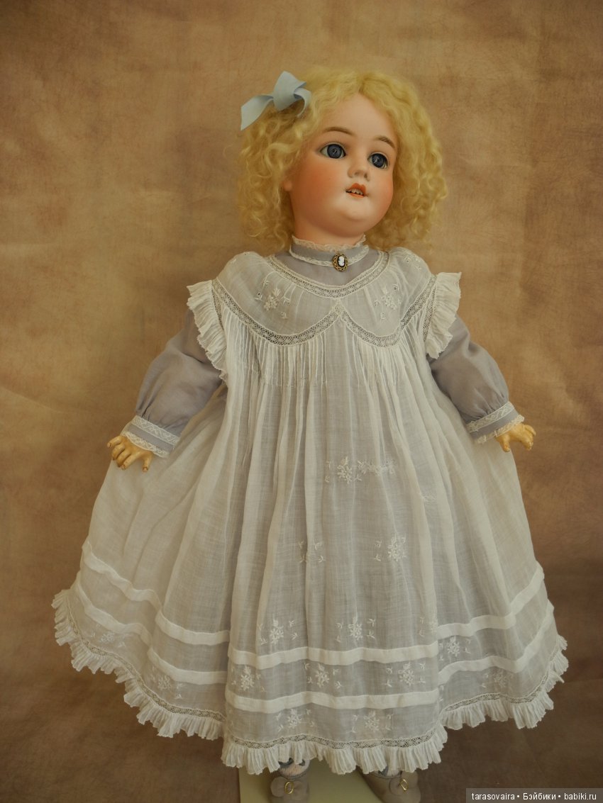 Очарованье белого платья — Редкие антикварные куклы и реплики: воск