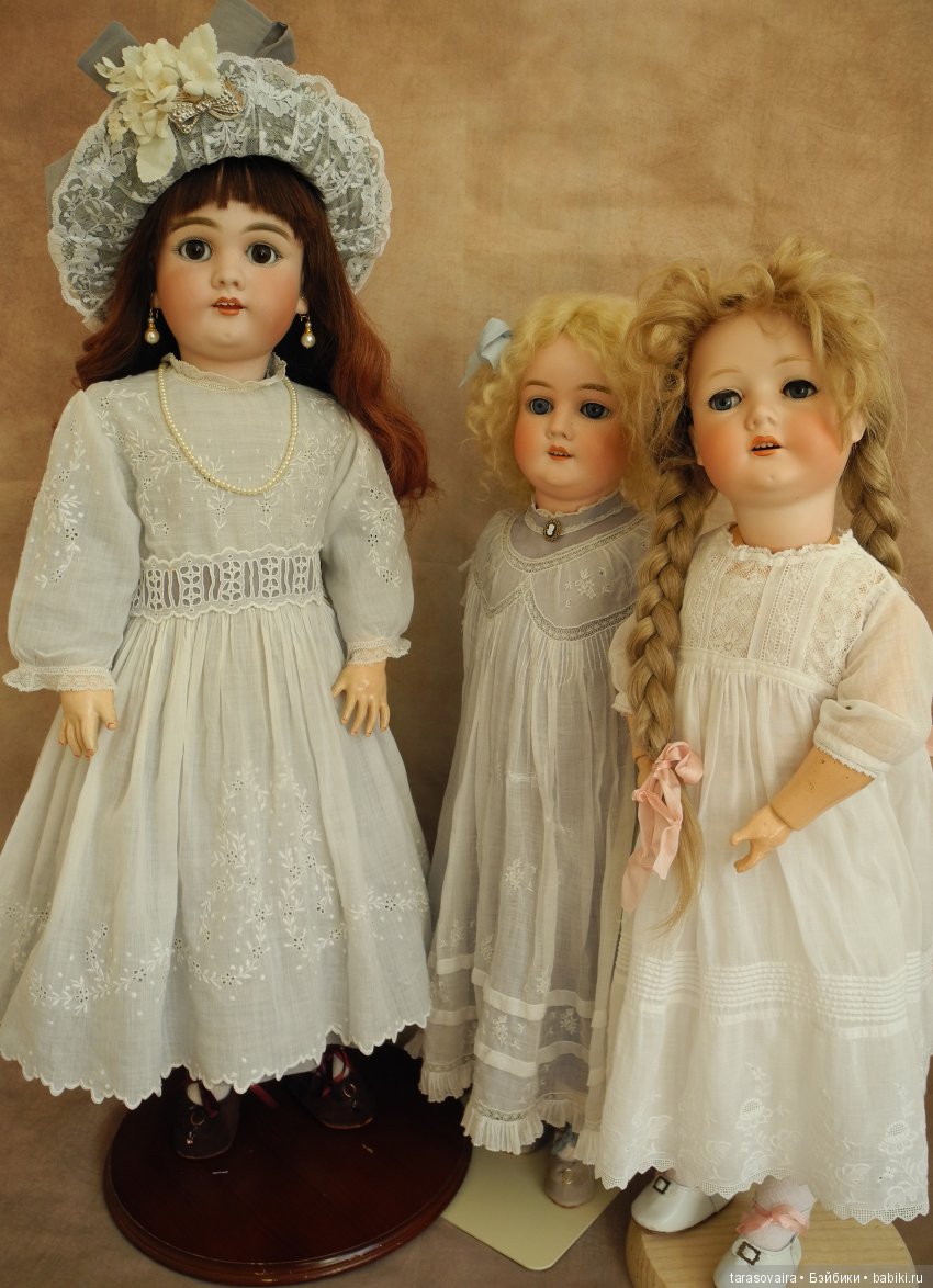 Очарованье белого платья — Редкие антикварные куклы и реплики: воск (фото 6)