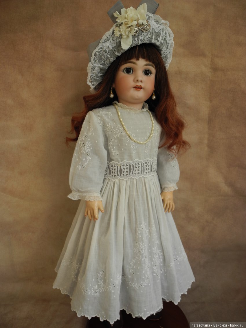 Очарованье белого платья — Редкие антикварные куклы и реплики: воск