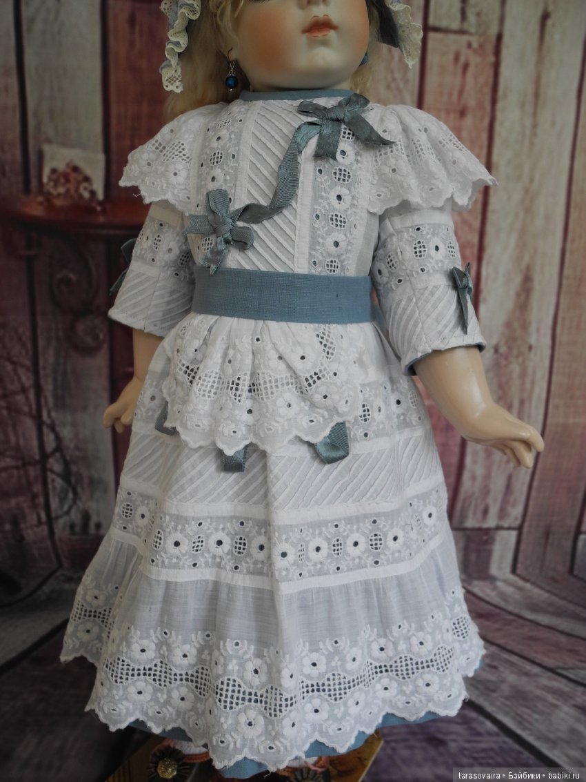 Очарованье белого платья — Редкие антикварные куклы и реплики: воск
