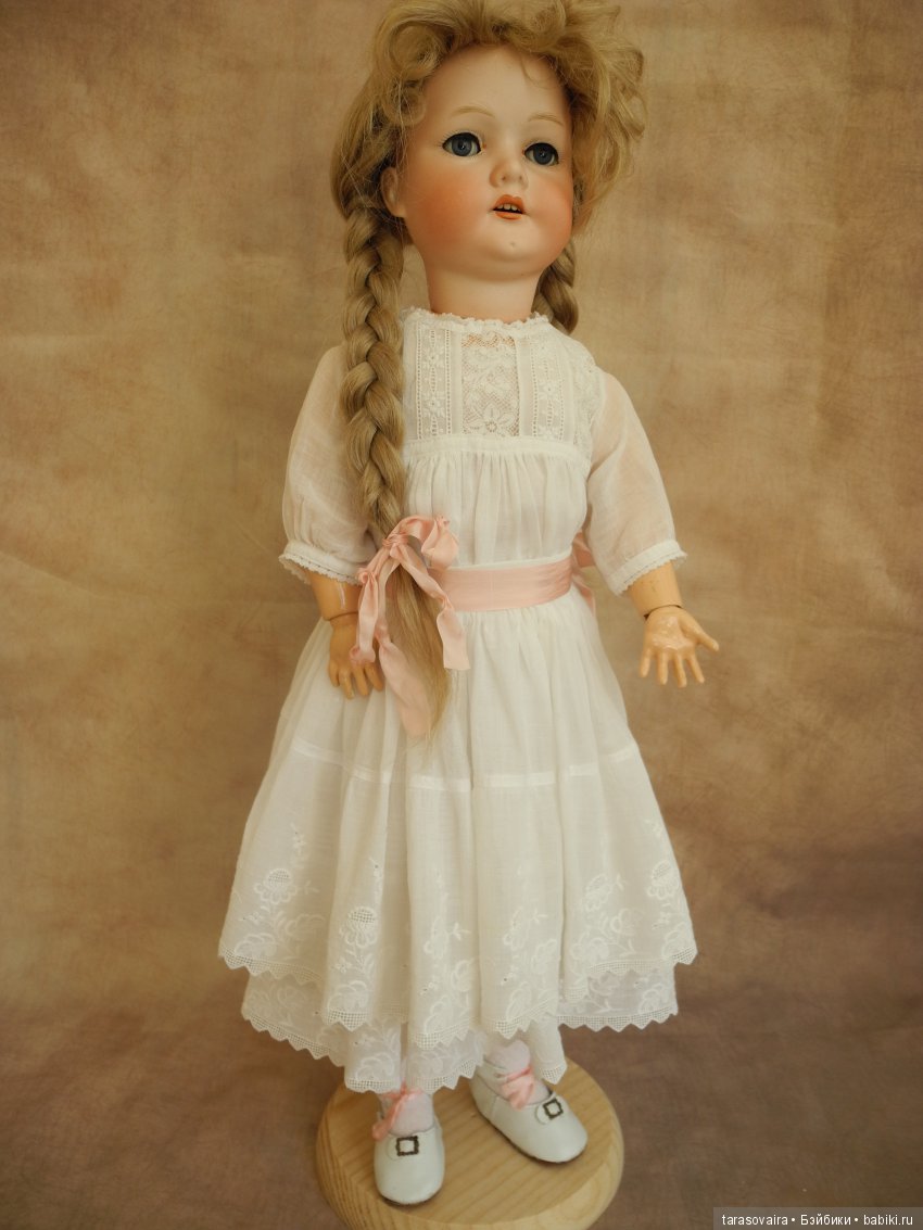 Очарованье белого платья — Редкие антикварные куклы и реплики: воск