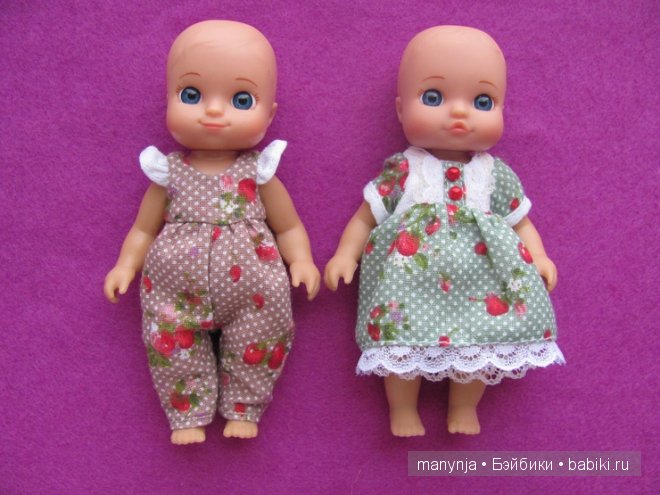 Одежка маленьким куколкам