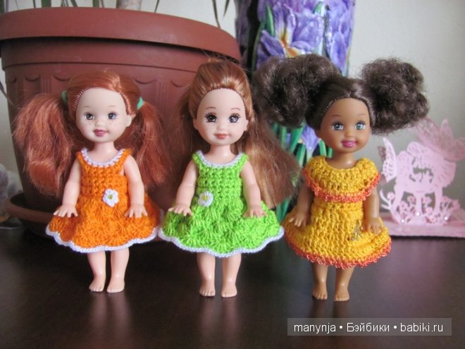Одежка маленьким куколкам