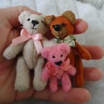 Мои миниатюрные медведи...