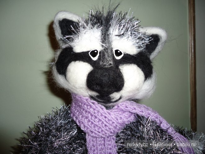 Крошка Енот, игрушка вязанная крючком (фото 5)