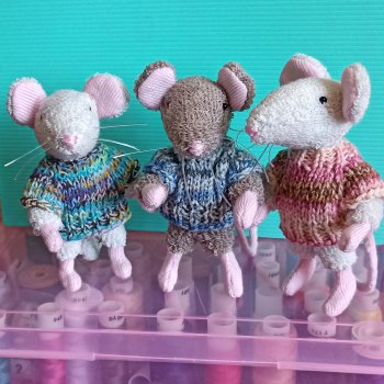 Новая порода мышек, и процесс создания румбокса для них.