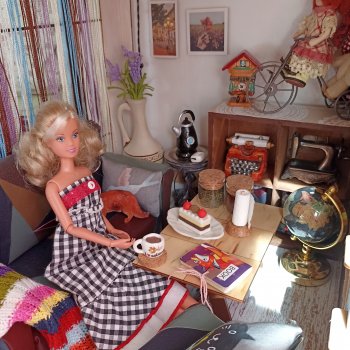 Дом для кукол формата 1/6.