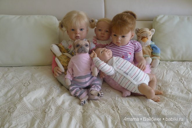 Моя озорная пятерка. Куклы реборн