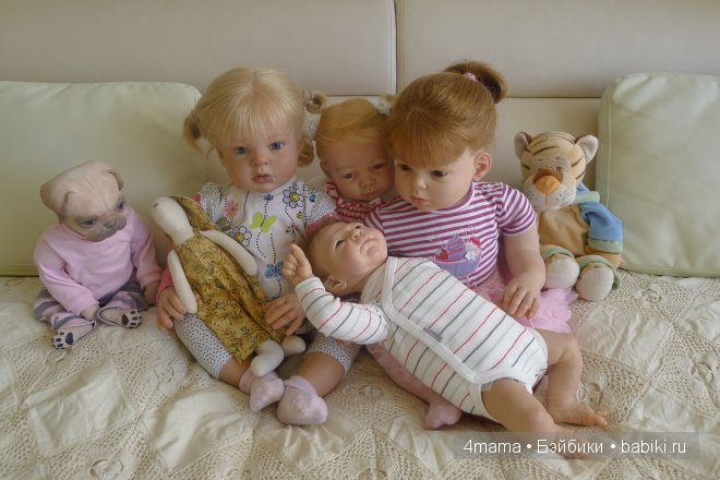 Моя озорная пятерка. Куклы реборн