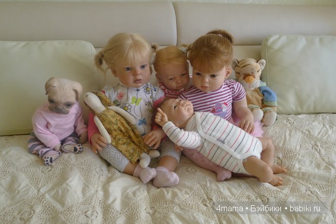 Моя озорная пятерка. Куклы реборн