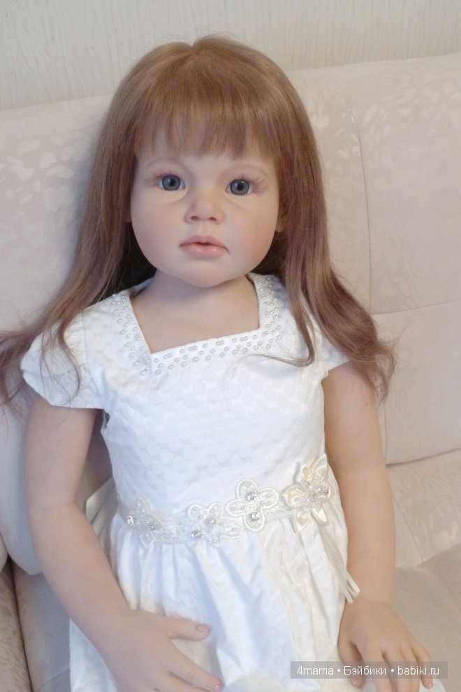 Вот так в жизни точно не бывает - у меня старшая дочка родилась! Куколка-реборн Региночка (фото 2)