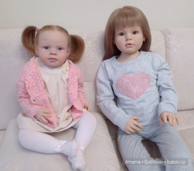 Вот так в жизни точно не бывает - у меня старшая дочка родилась! Куколка-реборн Региночка (фото 10)