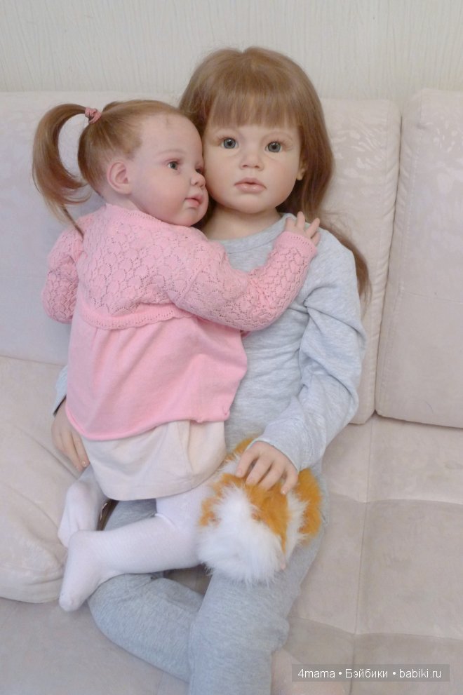 Вот так в жизни точно не бывает - у меня старшая дочка родилась! Куколка-реборн Региночка