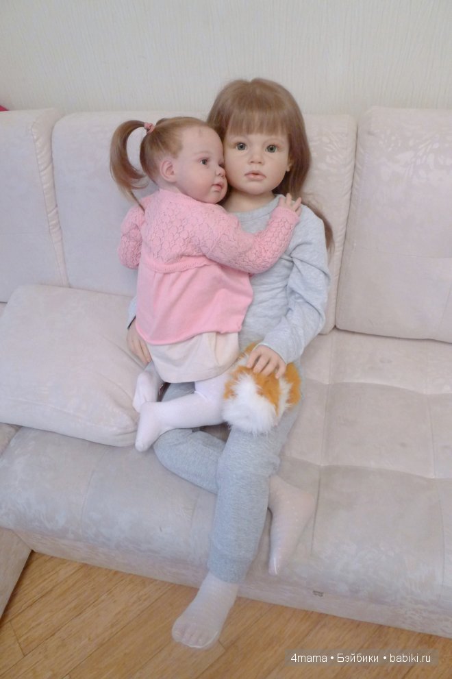 Вот так в жизни точно не бывает - у меня старшая дочка родилась! Куколка-реборн Региночка