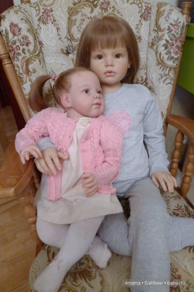 Вот так в жизни точно не бывает - у меня старшая дочка родилась! Куколка-реборн Региночка