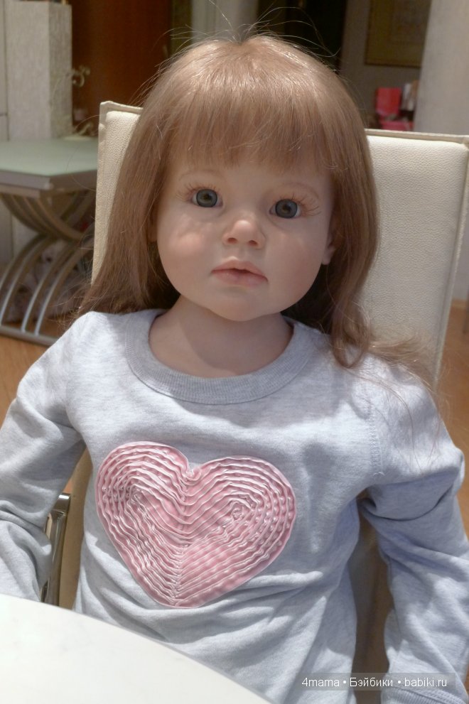 Вот так в жизни точно не бывает - у меня старшая дочка родилась! Куколка-реборн Региночка (фото 7)