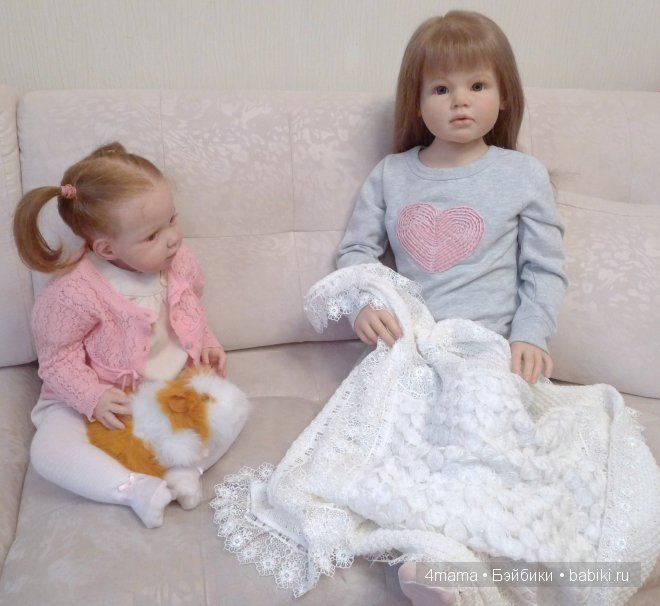 Вот так в жизни точно не бывает - у меня старшая дочка родилась! Куколка-реборн Региночка