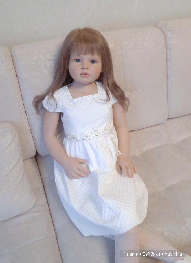 Вот так в жизни точно не бывает - у меня старшая дочка родилась! Куколка-реборн Региночка (фото 3)