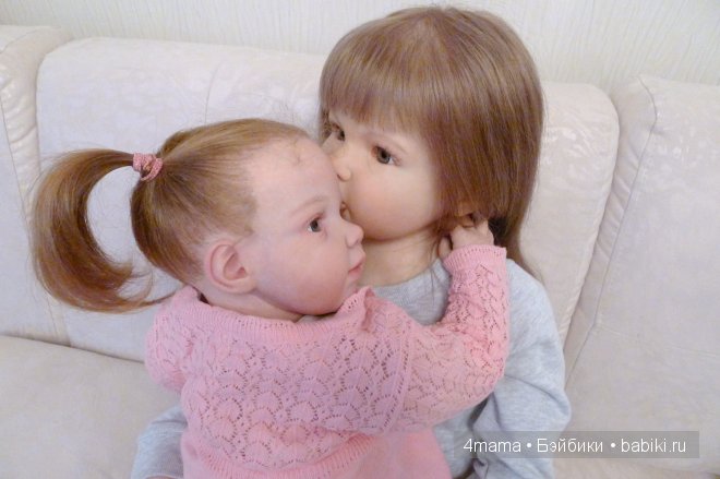 Вот так в жизни точно не бывает - у меня старшая дочка родилась! Куколка-реборн Региночка