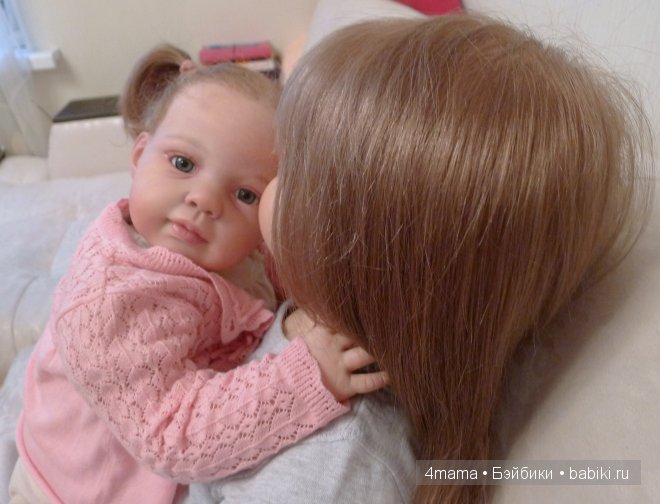 Вот так в жизни точно не бывает - у меня старшая дочка родилась! Куколка-реборн Региночка