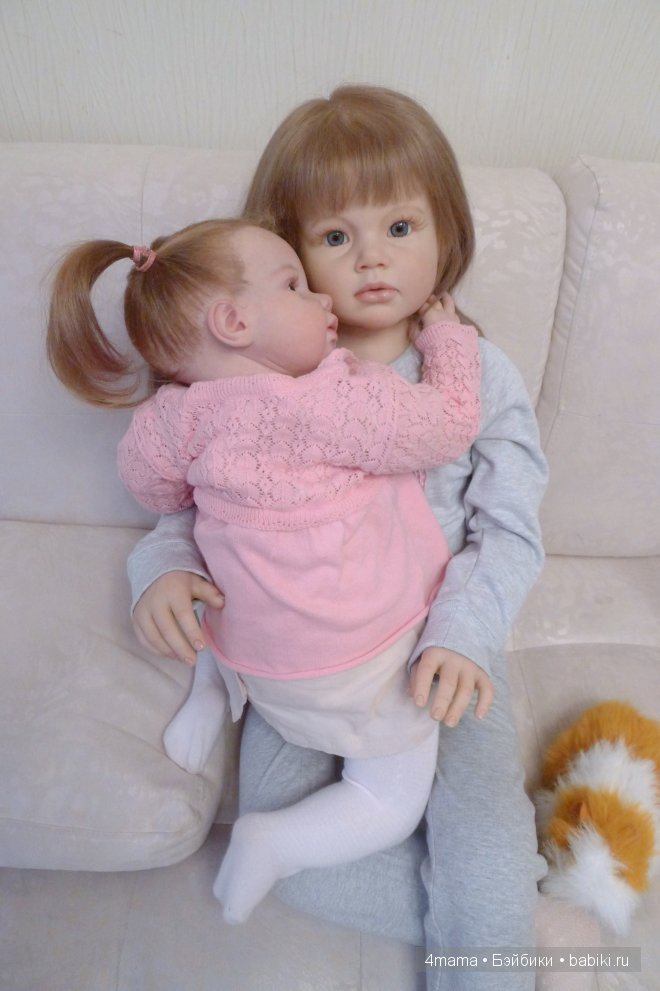 Вот так в жизни точно не бывает - у меня старшая дочка родилась! Куколка-реборн Региночка