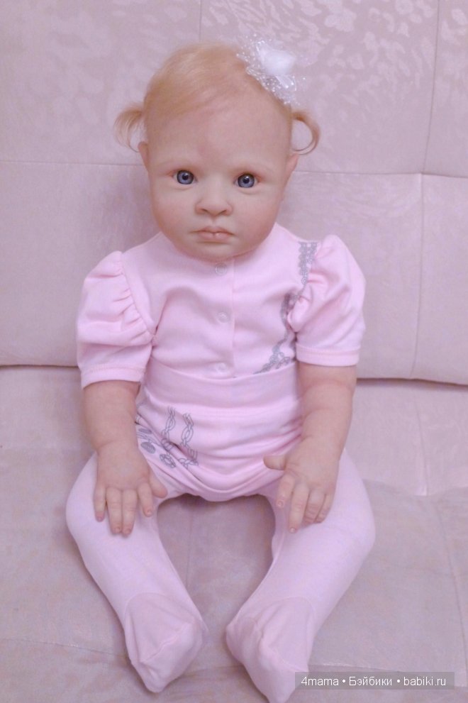 Моя обожулька малышка реборн Анютка