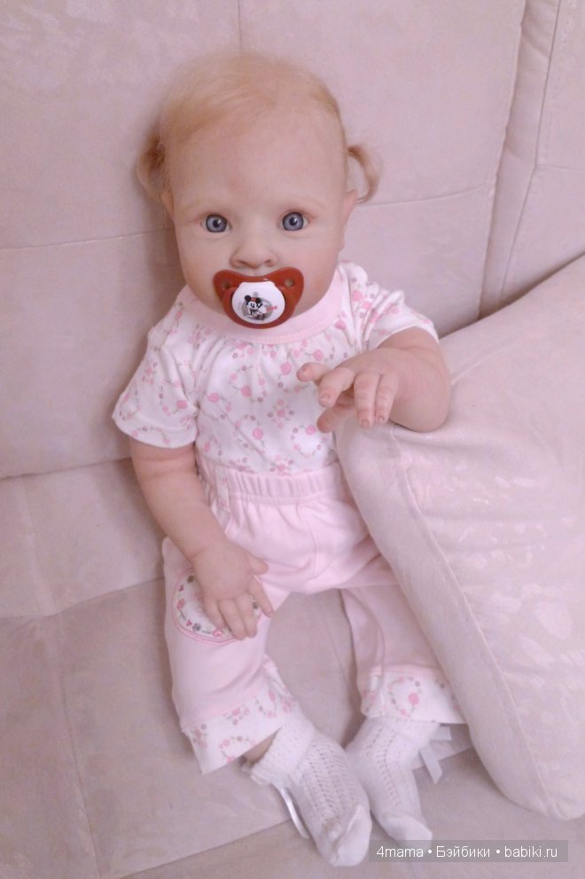 Моя обожулька малышка реборн Анютка