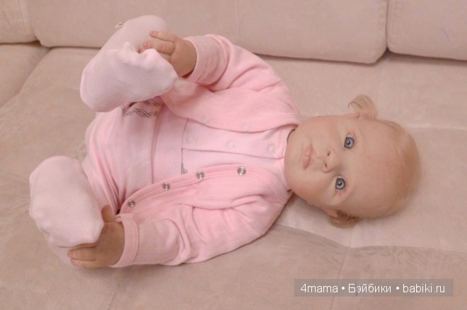 Моя обожулька малышка реборн Анютка