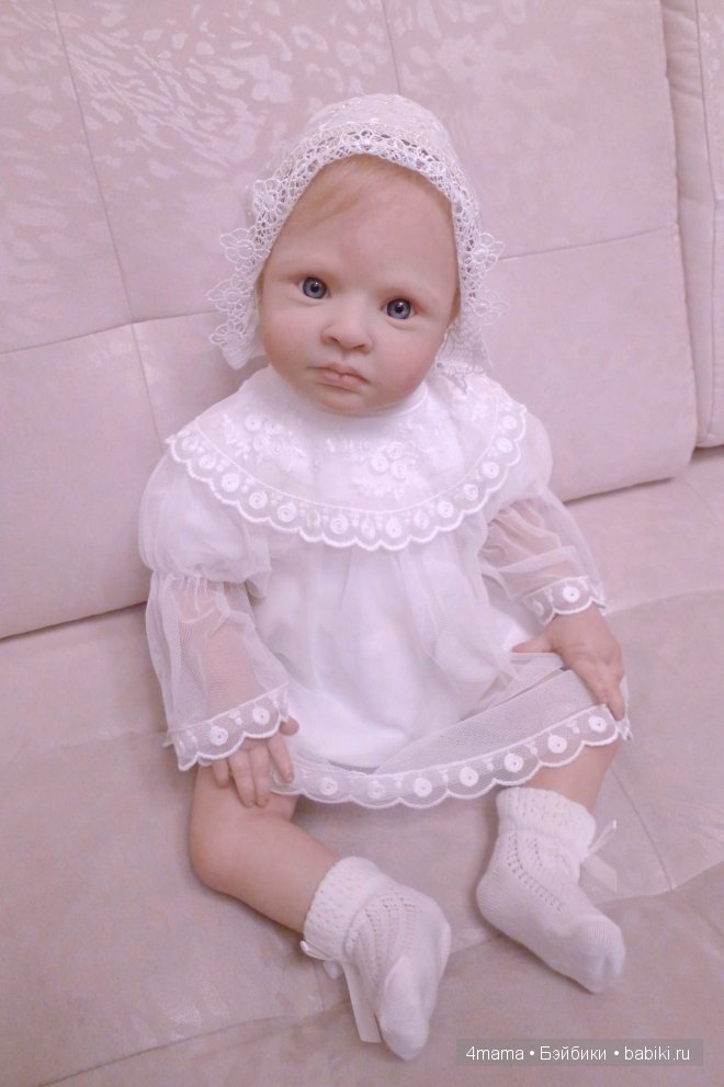 Моя обожулька малышка реборн Анютка