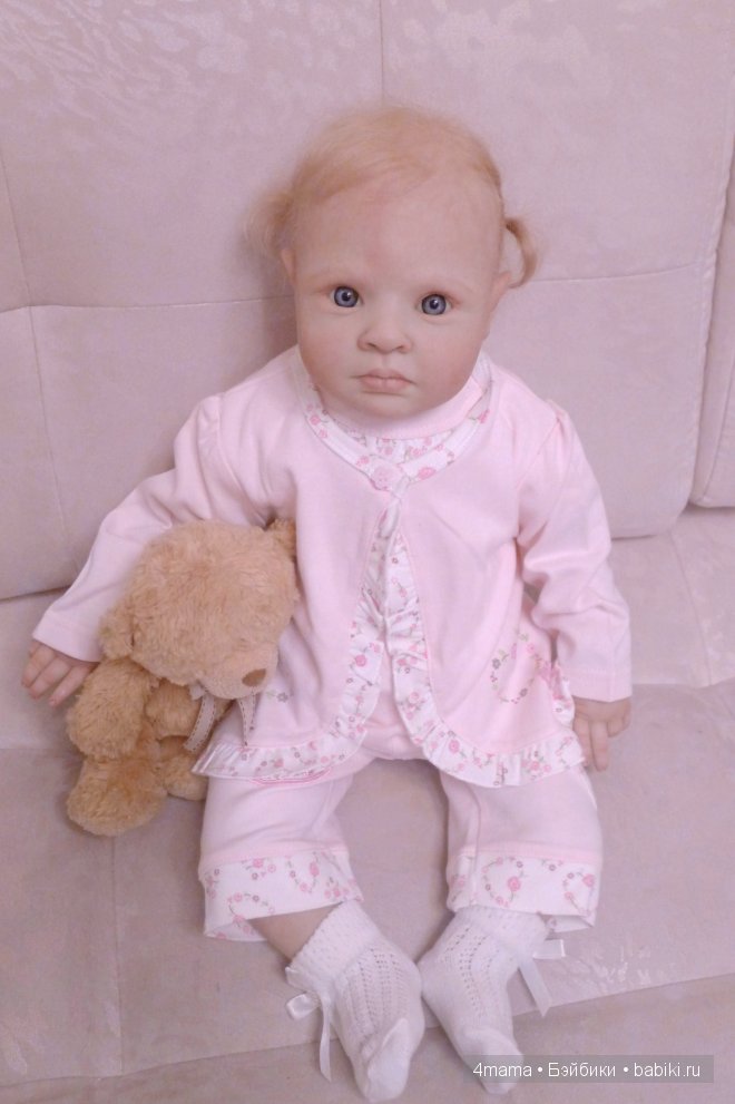 Моя обожулька малышка реборн Анютка
