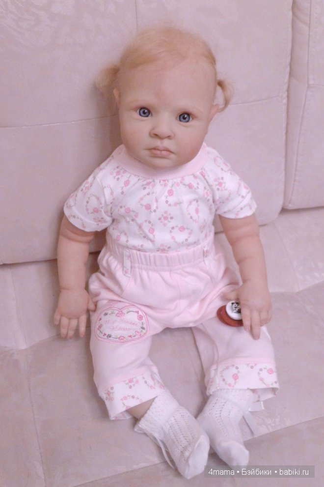 Моя обожулька малышка реборн Анютка