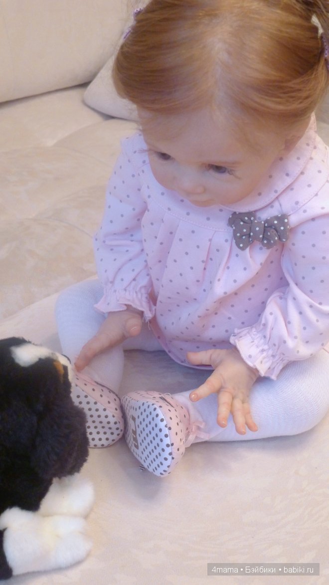 Мои новогодние подарочки... куколка-реборн Линочка