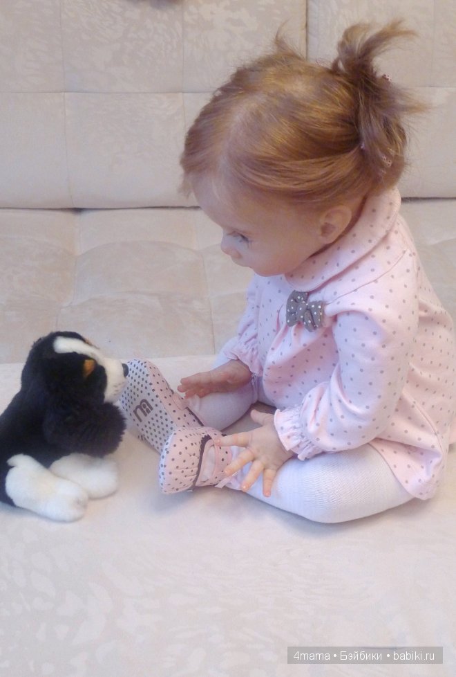 Мои новогодние подарочки... куколка-реборн Линочка