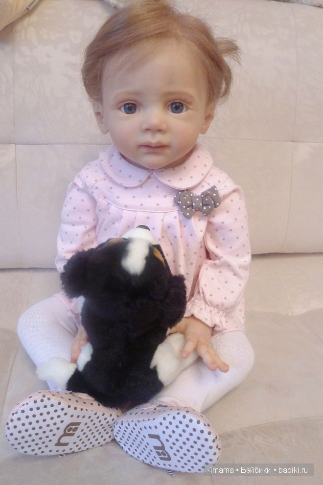 Мои новогодние подарочки... куколка-реборн Линочка (фото 8)