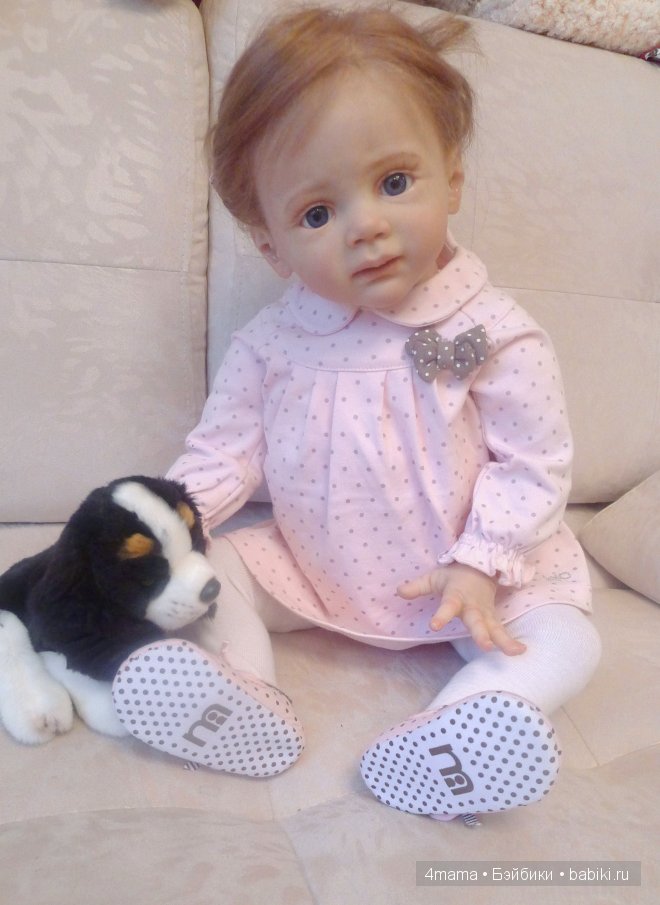 Мои новогодние подарочки... куколка-реборн Линочка (фото 6)