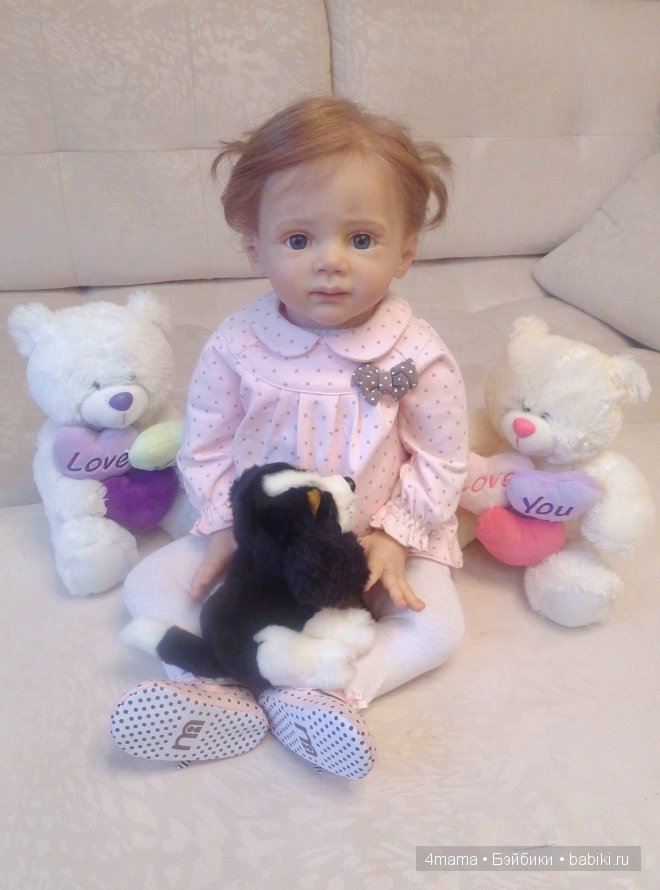 Мои новогодние подарочки... куколка-реборн Линочка