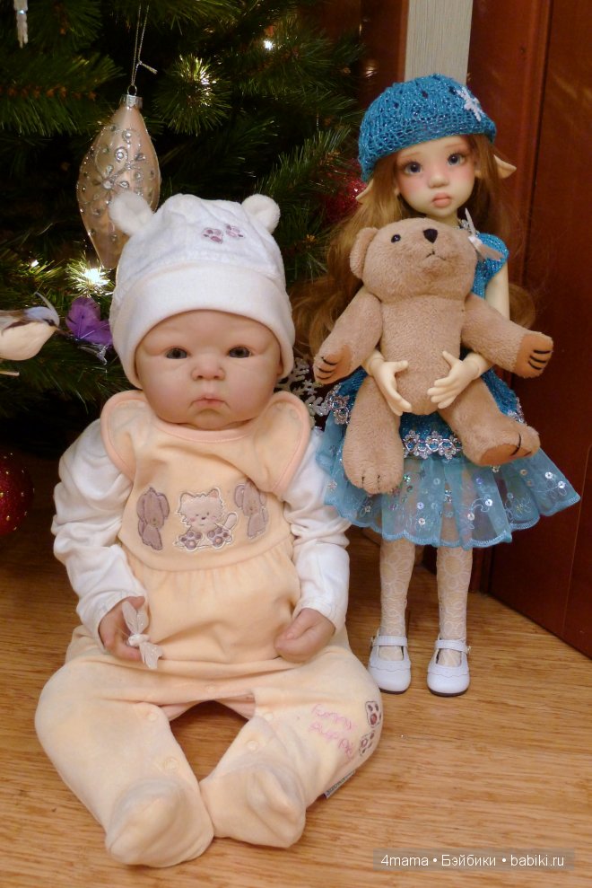 Моя новенькая девочка Веснушка от Кайе Виггс и реборненок Нюша