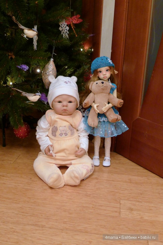 Моя новенькая девочка Веснушка от Кайе Виггс и реборненок Нюша