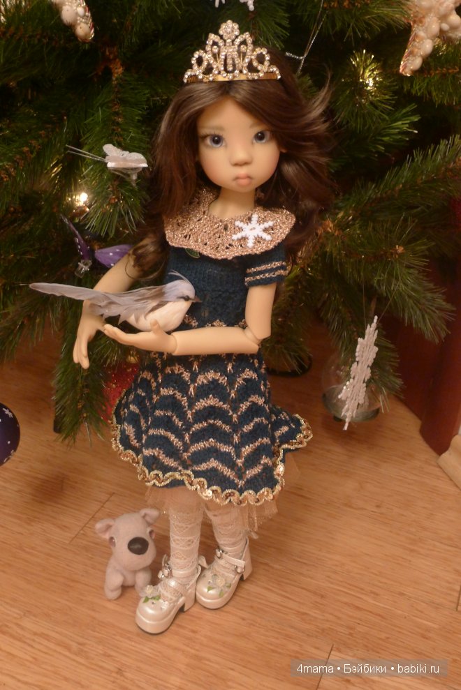 Новый год моих Кайешенок... Кайлочка, Микаела и Веснушенка, куколки от Кайе Виггс (фото 8)