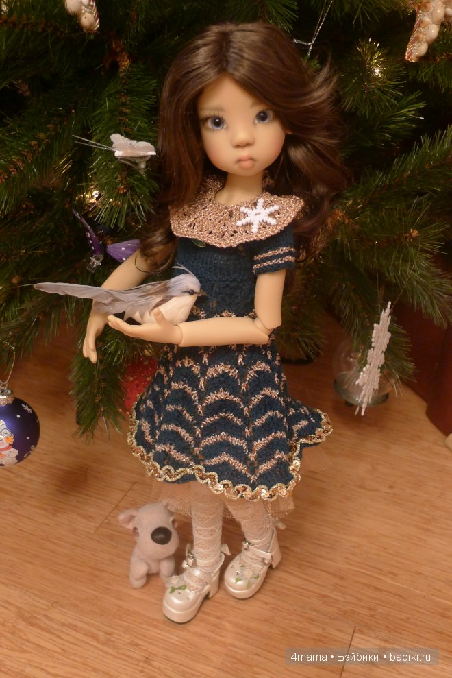 Новый год моих Кайешенок... Кайлочка, Микаела и Веснушенка, куколки от Кайе Виггс (фото 5)