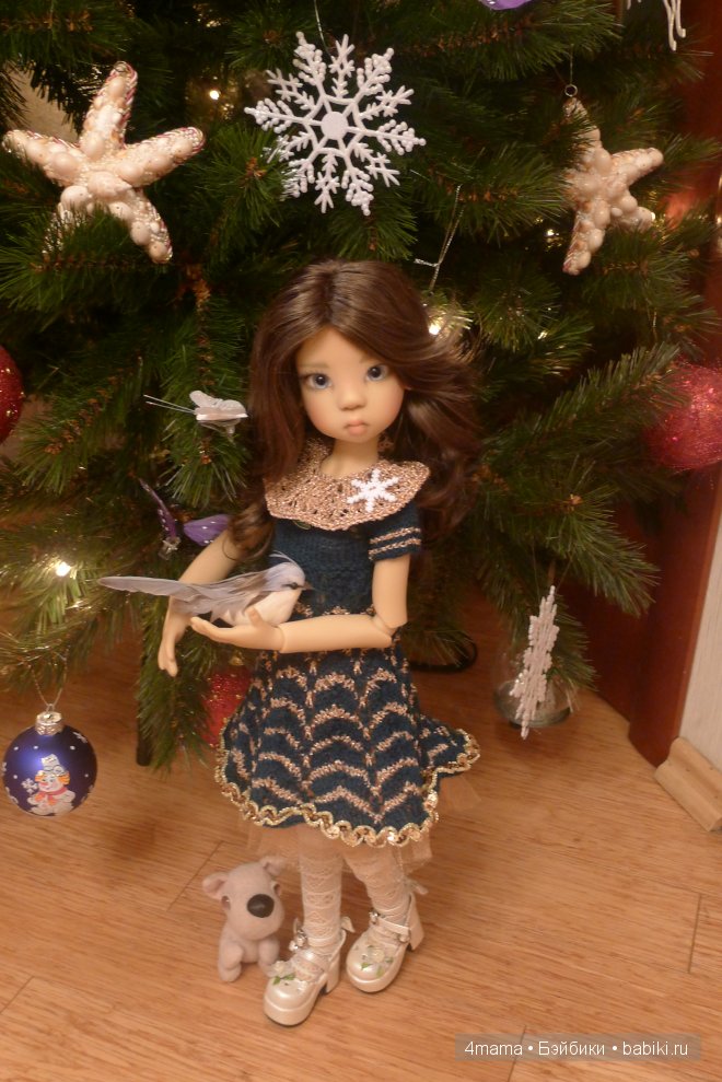 Новый год моих Кайешенок... Кайлочка, Микаела и Веснушенка, куколки от Кайе Виггс (фото 6)