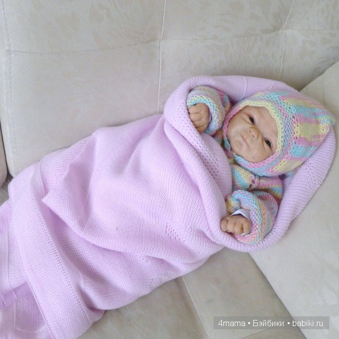 "Детишки" моих деток. Куколка-реборн Женечка