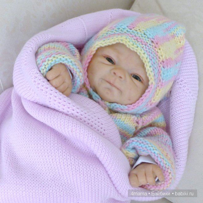 "Детишки" моих деток. Куколка-реборн Женечка (фото 3)